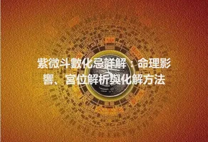 紫微斗數化忌詳解：命理影響、宮位解析與化解方法