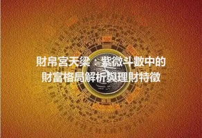財帛宮天梁：紫微斗數中的財富格局解析與理財特徵